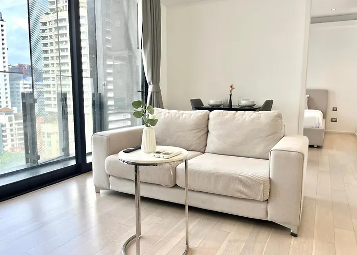 アパート Sukhumvit 11#luxury#pool#gym#bts Nana&mrt Sukhumvit#1br#max2ppl *